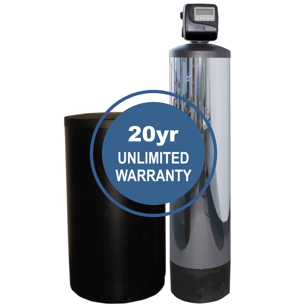 Chlor-A-Soft Series Water Softener Plus with 20 year unlimited warranty